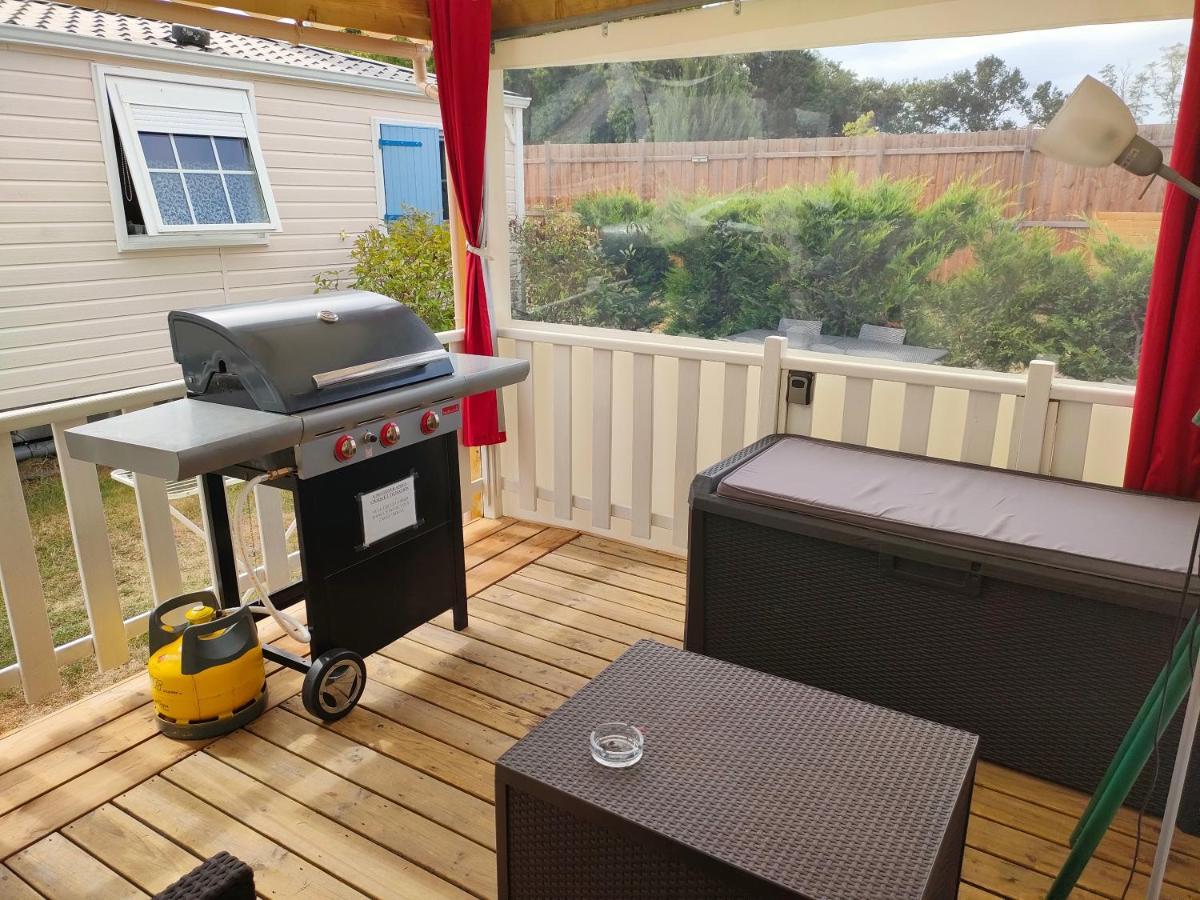 Mobil Home Climatise Au Domaine Lalande A มีมีซ็อง ภายนอก รูปภาพ