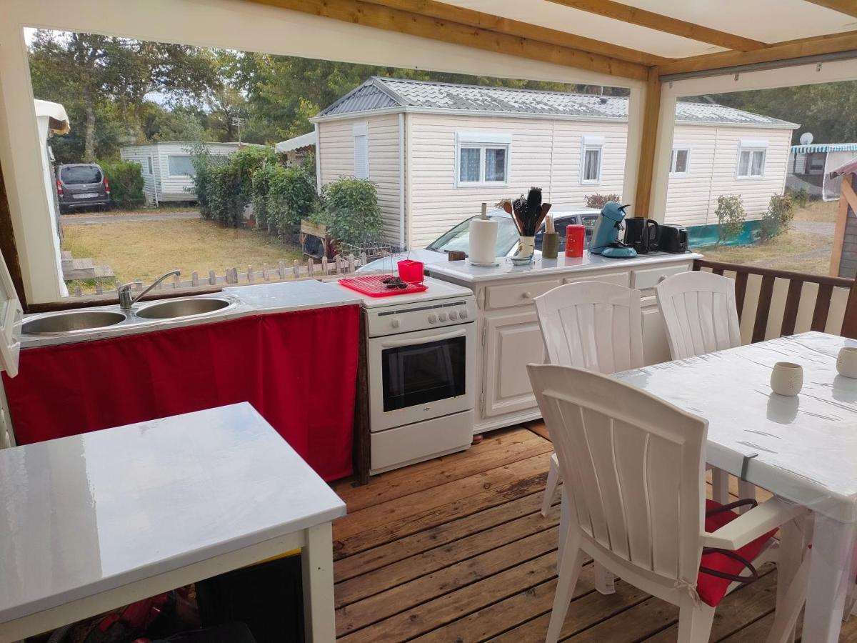 Mobil Home Climatise Au Domaine Lalande A มีมีซ็อง ภายนอก รูปภาพ