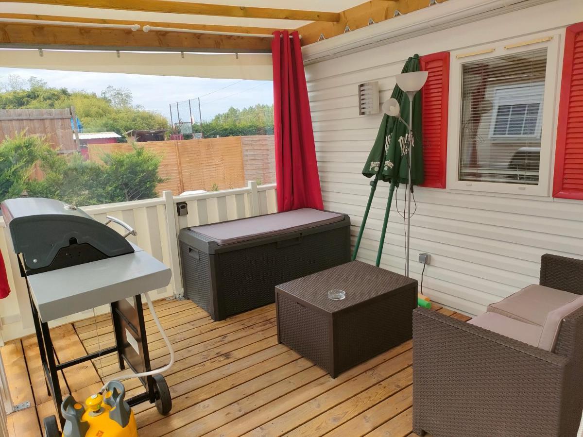 Mobil Home Climatise Au Domaine Lalande A มีมีซ็อง ภายนอก รูปภาพ